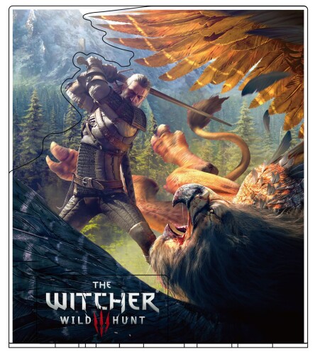 Y4K PRODUCTS とびすた Wild Hunt (GERALT FIGHTS GRIFFIN) WITCHER3-Y4K-02