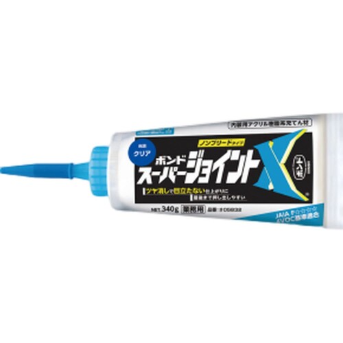 コニシ スーパージョイントX クリア #05832 340g 6本入り