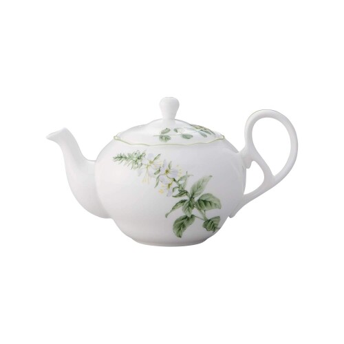 Rakuten - Noritake ノリタケ ティー ポット (茶こし付) 600cc イングリッシュハーブズ 電子レンジ対応 1個 ボーンチャイナ T97863/4942