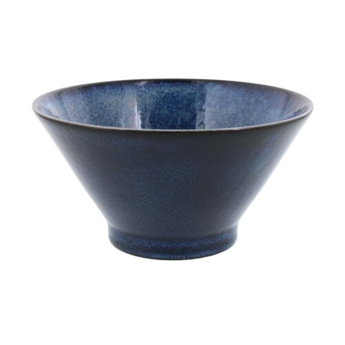 Rakuten - EAST table(イーストテーブル) 台形どんぶり 小 窯変紺 16cm 和色 17-035-02 日本製 レンジ対応 食洗機対応
