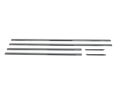 BRIGHTZ ステラ LA100F LA110F 超鏡面ステンレスブラックメッキウィンドウモール 6PC LA LA100 LA110 100 11019804