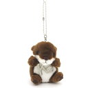 テイクオフ カワウソ ぬいぐるみ ストラップ イニシャルチャーム 天使のいたずらシリーズ