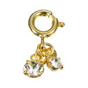 Jewelry-Nail NH-0095 サークルツイン クリスタル G-1