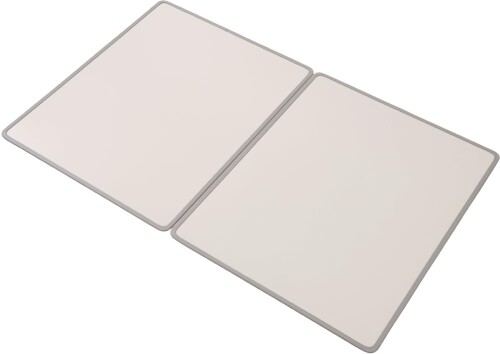 ミエ産業 アルミ組み合わせ式 風呂ふた 製品サイズ(約) 68×98cm アイボリー/ブルー...