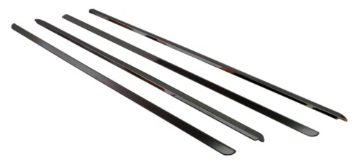 BRIGHTZ クー 401 402 411 超鏡面ステンレスブラックメッキウィンドウモール 4PC M401S M402S M411S M M401 M402 M411 クウ クゥ クウー クゥー COO 4931