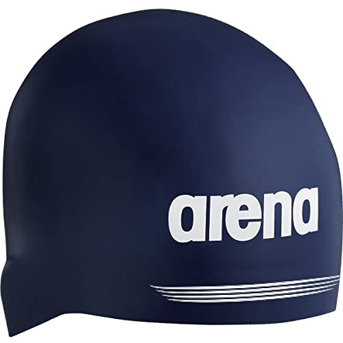 arena(アリーナ) スイムキャップ シリコンキャップ FINA承認 ARN-7400 NVY(ネイビー) M(50-55cm)