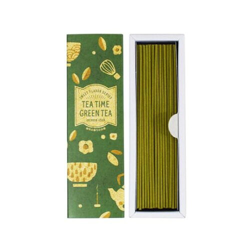 丸叶むらたのお線香 TEA TIME GREEN TEA レギュラー寸 ティータイム 緑茶