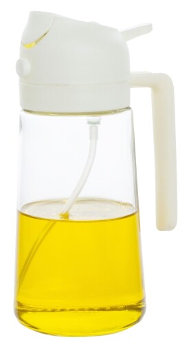 永光 2WAYオイルスプレー (440ml) 油スプレー 霧吹き 調理用スプレー 低油調理 ガラス製 調理器具 キッチンツール ヘルシー調理 油控えめ 揚げ物 焼き物 mannishboy-24879168 マニッシュボーイ サンプル画像2