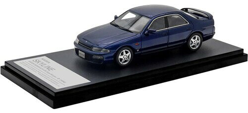 インターアライド (INTERALLIED) Hi Story 1/43 ニッサン スカイライン 4DOOR SEDAN GTS25t Type M spec・II (1996) ディープマリンブルー 完成品 HS477BL