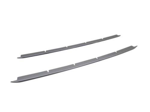 BRIGHTZ ノア 80 85 後期 超鏡面ステンレスメッキフロントバンパーモール 2PC ZRR80G ZRR80W ZRR85G ZRR85W ZWR80G ZWR80W ZRR80 ZRR85 ZWR80 ZWR85 ZRR ZWR R80 R85 ハイブリッド ハイブリット 27065