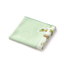mofusand ラフランス ウォッシュタオル グリーン 猫 可愛い ガーゼパイル 43-0081080 約33×35cm