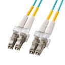 サンワサプライ メガネ型光ファイバケーブル(マルチモード、50μm、LC×LC、15m) HKB-OM3LCLC-15N