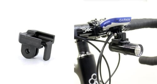 変換アダプター(ライト用アダプター) 下部アダプター GP-K400→LEZYNE (レザイン) ライト用 推奨100g以下のライト用