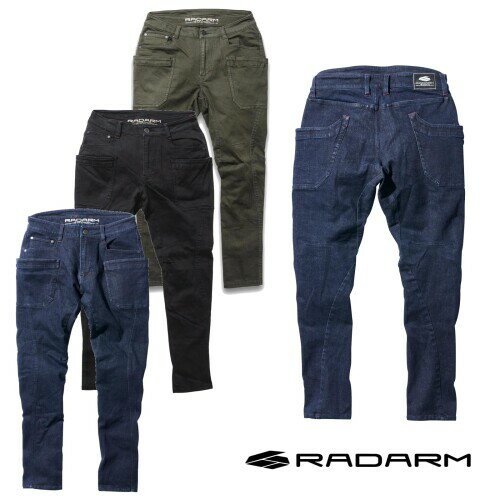 山城(yamashiro) RADARM ラダーム ストレッチ ライディングキャンプパンツ CE規格...