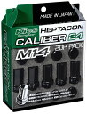 KYO-EI (協永産業) HEPTAGON CALIBER 24 M14×P1.5 個数:20P ブラック HPC04K