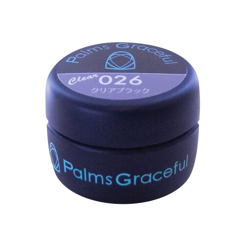 PalmsGraceful(パームスグレイスフル) Palms Graceful カラージェル 3g 026 クリアブラック PalmsGraceful(パームスグレイスフル) Palms Graceful カラージェル 3g 026 クリアブラック