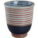 湯のみ おしゃれ : 有田焼 錆うずライン 湯呑 Japanese Cup Pottery/Size(cm) Φ7.4x8.2/No:300434