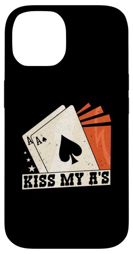 ポーカープレーヤー ポーカーカード Kiss My A's Poker スマホケース iPhone 14 用の商品画像