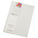 能率 NOLTY ノルティ ノート A5 6.0mm横罫 グレー NTBNT1302