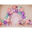 バック紙 背景紙 誕生日 装飾 バルーン 新生児 パーティー 1歳 one ケーキ 壁紙 デコレーション バナー 写真撮影 スタジオ フォト ブース ベビー (27415-27666) Style-23 ビニール180x120cm