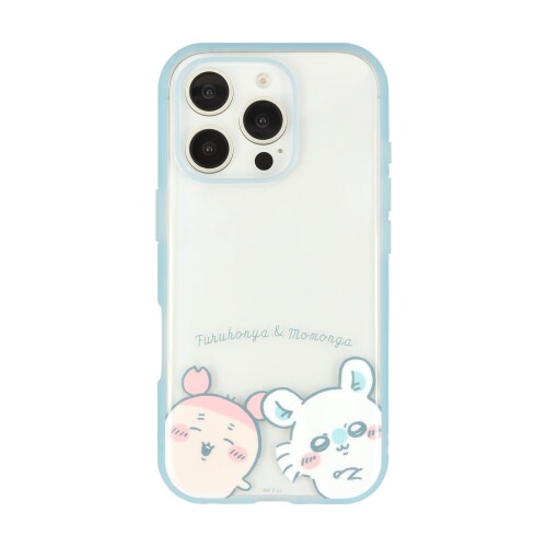 ちいかわ IIIIfit Clear iPhone16 Pro対応 ケース モモンガ＆古本屋