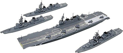 モデリンクジャパン 1/2000 かが護衛群セット (かが・いなづま・さみだれ・さざなみ) 3Dプリントキット D20002 (船)