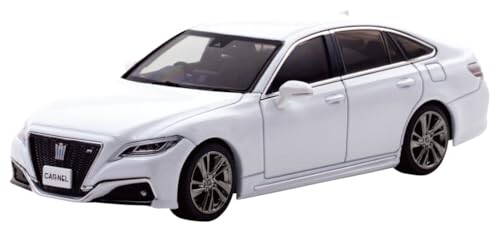 CARNEL 1/43 トヨタ クラウン ハイブリッド 3.5 RS Advance (GWS224) 2020 Precious White Pearl 完成品 CN432005