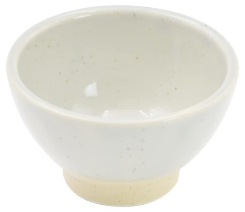 美濃焼 YUKURI 茶碗 かくれ家Cafe ライスボウル 電子レンジ対応 食洗機対応 国産 ナチュラルホワイト 8331