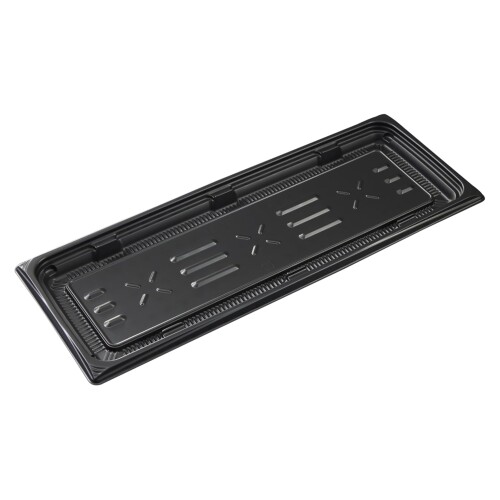 Rakuten - 中央化学 ワンウェイ食品容器 CT葵 33-13A BK 身 (330×125×17mm) 50枚入