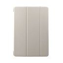 アローン(Allone) ipad Pro11インチ(M4)用手帳ケース ホワイト 19×1.4×25.5cm マグネット式 オートスリーブ機能対応 三つ折りスタンド付き 軽量 カラバリ豊富 ALG-IPPCS110T2WH