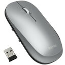 バッファロー ワイヤレス モバイルマウス 2.4GHz レシーバー付属 FLEXUS 薄型軽量 5ボタン 無線 静音 BlueLED MIL規格準拠 dpi切替(600/1200) プレゼンテーションモード搭載 節電モデル 最大582日使(2)