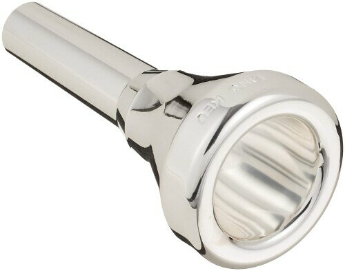 キング King ユーフォニアム/トロンボーン・マウスピース(太管) マーチングブラス専用 銀メッキ仕上げ