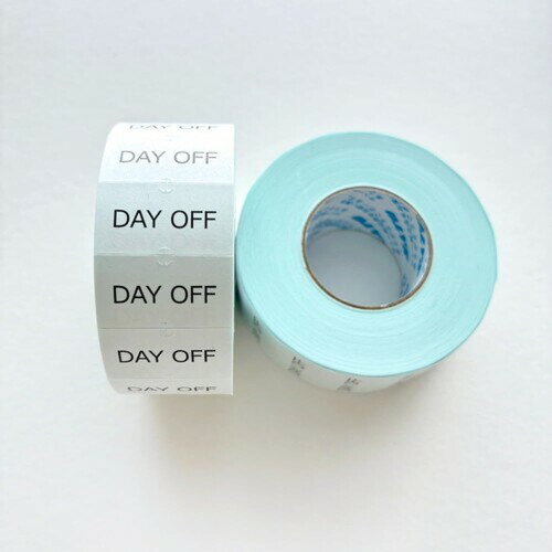 MDS co-haco ラベラーシール DAY OFF RA005