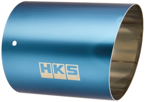 HKS 排気系パーツ Hi-Power SPEC-L II オプションフィニッシャーカバー 94 L=118 ノイエスブルーステンレス A 34002-AK017