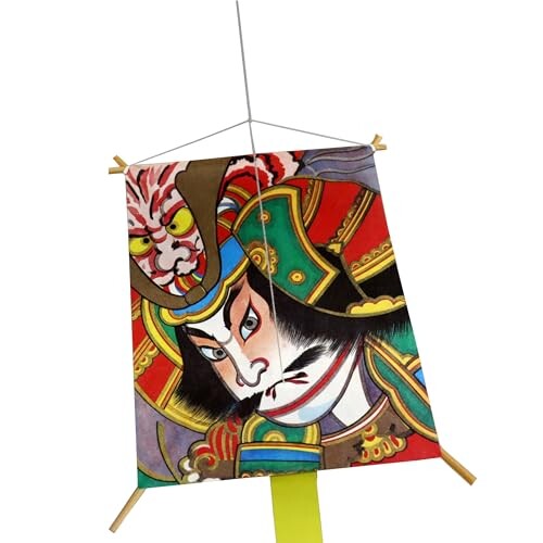 日本製 民芸品 日本凧 和凧 手作り ミニ凧（角凧武者）20枚セット