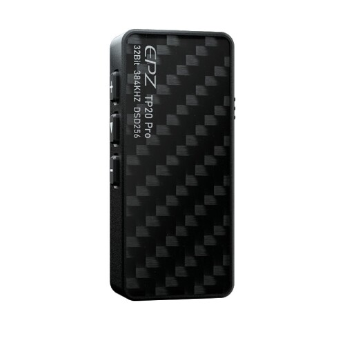 Hifi Kingdom EPZ TP20 PROポータブルヘッドホンアンプ32bit/384Khz/DSD256 ・ 3.5mm&4.4mmデュアル出力、専用Lightning (BLACK)
