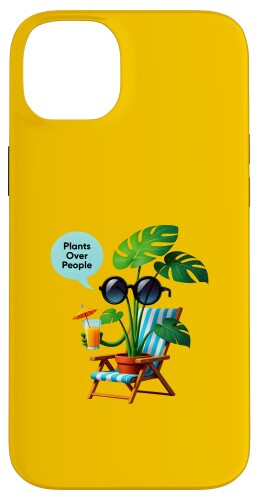Plants Over People - 植物愛好家 スマホケース iPhone 14 Plus 用