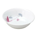 山下工芸 (Yamasita craft) ブランチ (桃)13cm丸深皿 493-13-526