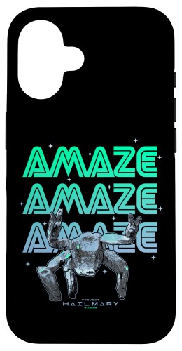 Project Hail Mary Amazing Rocky The Alien Neon Portrait スマホケース iPhone 16 用