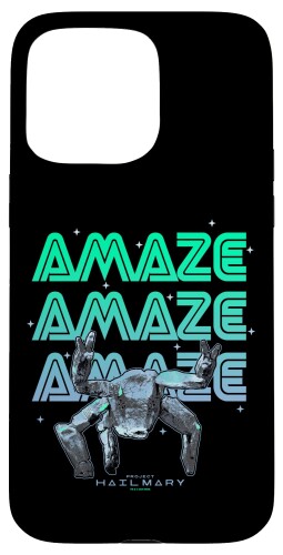 Project Hail Mary Amazing Rocky The Alien Neon Portrait スマホケース iPhone 15 Pro Max 用