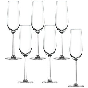 東洋佐々木ガラス シャンパングラス ヴェレゾン 250ml 6個入り 割れにくい ワイングラス フルートグラス 食洗機対応 コップ RN-14254CS