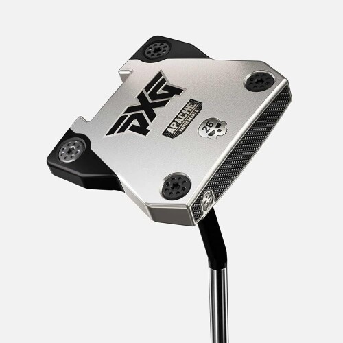 ピーエックスジー(PXG) ゴルフクラブ パター マレットタイプ Battle Ready II Apache Heel Shafted Putters シャフト: Straight Putter Shaft - Chrome グリップ: PXG Pistol I Putter Grip - Black 34インチ 左利き用