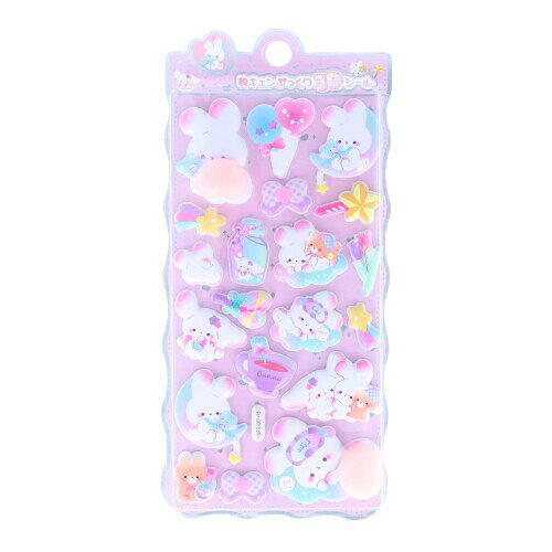 清原 胸キュン ぷっくり3Dシール (くま/ウサギ/ユニコーン) 3枚セット MUCS13-15 mannishboy-24717303 マニッシュボーイ サンプル画像3