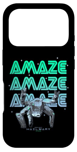 Project Hail Mary Amazing Rocky The Alien Neon Portrait スマホケース iPhone 17 Pro 用