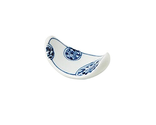 Hogdseirrs 花伊万里 反楕円箸置き(5.5×3×2.5cm) 2ヶセット HNIDAHA-2