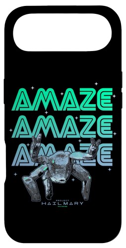 Project Hail Mary Amazing Rocky The Alien Neon Portrait スマホケース iPhone Air 用