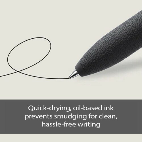 ぺんてる 油性ボールペン Calme カルム 0.5mm ベージュ 10本 BXA105H-A