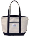 (スロウワー) トートバッグ 厚手 24oz 自立 帆布 生成り コットン おしゃれ レディース メンズ ネイビー M PEBBLE CANVAS TOTE B...