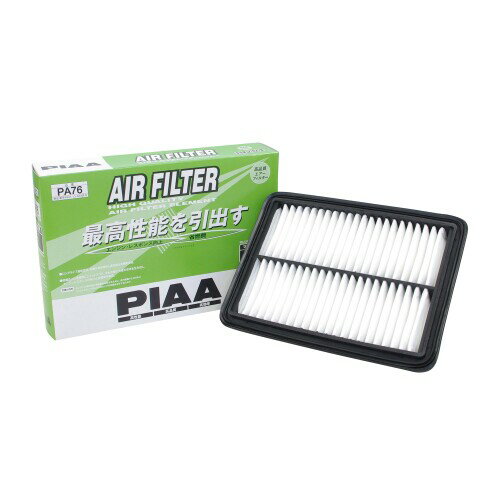 PIAA(ピア) エアーフィルター (エアフィルター) 1個入 (マツダ車用) アクセラ・デミオ・CX-3_他 PA76