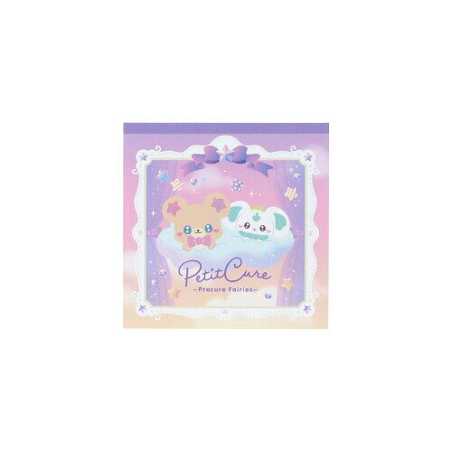 선스타 문구(Sun-Star Stationery) 푸치큐아 프리큐어 굿즈 메모 패드 스퀘어 핑크 S2851547